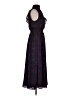 BCBG Paris 100% Polyester Floral Multi Color Black Casual Dress Size XS - photo 4