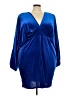 ELOQUII Blue Cocktail Dress Size 28 - photo 1