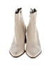 Dolce Vita 100% Leather Ivory Ankle Boots Size 11 - photo 2