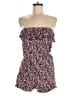 Blue Rain 100% Rayon Paisley Blue Romper Size M - photo 1