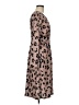 Styleword Animal Print Brown Cocktail Dress Size M - photo 4