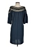 Esley Blue 3/4 Sleeve Top Size S - photo 2