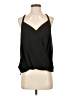 Naked Zebra 100% Polyester Black Sleeveless Blouse Size S - photo 1