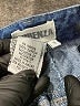 Forenza Chevron-herringbone Blue Jeans Size 18 - photo 4