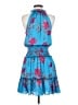 BCBGMAXAZRIA 100% Polyester Blue Cocktail Dress Size XS - photo 2