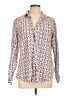 Grayson 100% Cotton Print Ivory Long Sleeve Button-Down Shirt Size Lg (4) - photo 1