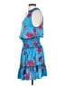 BCBGMAXAZRIA 100% Polyester Blue Cocktail Dress Size XS - photo 5