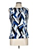 Calvin Klein Blue Sleeveless Blouse Size L (petite) - photo 1