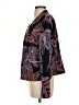 Nine West 100% Polyester Print Black Blazer Size S (estimated) - photo 5
