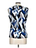 Calvin Klein Blue Sleeveless Blouse Size L (petite) - photo 2
