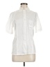 Nicola 100% Polyester Ivory Short Sleeve Blouse Size 6 - photo 1