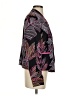 Nine West 100% Polyester Print Black Blazer Size S (estimated) - photo 4