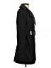 Calvin Klein 100% Polyester Black Trenchcoat Size S (estimated) - photo 4