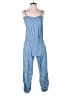 Freeway Solid Blue Jumpsuit Size M - photo 1