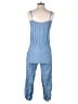 Freeway Solid Blue Jumpsuit Size M - photo 2