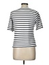 Tahari White Short Sleeve Top Size L - photo 2