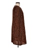 Glamorous 100% Polyester Animal Print Brown Casual Dress Size 8 - photo 4