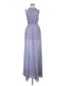 Unbranded 100% Polyester Paisley Blue Casual Dress Size M - photo 1