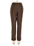 Eileen Fisher Solid Brown Casual Pants Size M - photo 1
