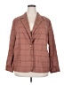 J.Jill Plaid Brown Blazer Size XL - photo 1
