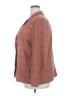 J.Jill Plaid Brown Blazer Size XL - photo 5