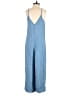 Zara TRF Solid Blue Jumpsuit Size XS - photo 2