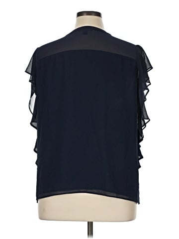 Roz & Ali Short Sleeve Blouse (view 2)