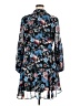 Unbranded 100% Polyester Floral Blue Casual Dress Size XL - photo 2