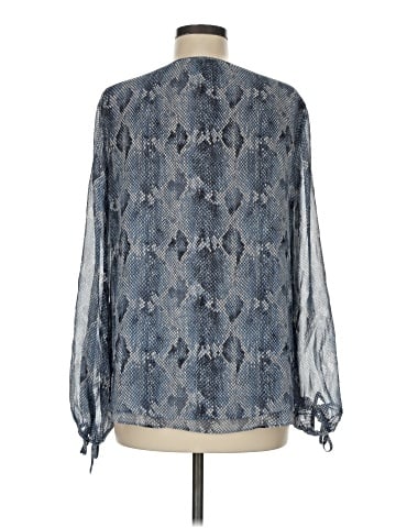 White House Black Market Long Sleeve Blouse (view 2)
