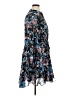 Unbranded 100% Polyester Floral Blue Casual Dress Size XL - photo 4
