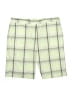 IZOD Plaid Green Shorts Size 10 - photo 1