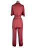 Urban Outfitters 100% Polyester Plaid Red Jumpsuit Size XS - photo 2