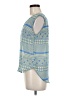 Mine 100% Polyester Blue Sleeveless Blouse Size M - photo 5