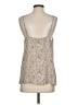 Socialite 100% Polyester Silver Sleeveless Top Size S - photo 2