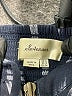 Elevenses 100% Cotton Chevron-herringbone Blue Jumpsuit Size 4 - photo 4