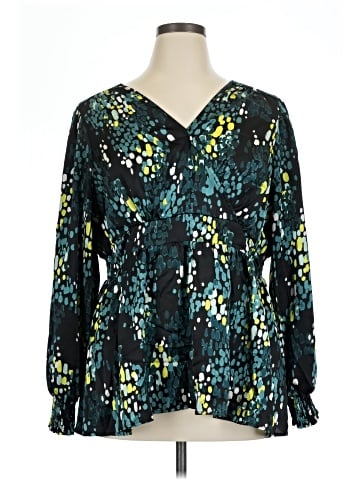 Torrid 3/4 Sleeve Blouse (view 1)