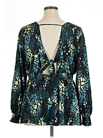 Torrid 3/4 Sleeve Blouse (view 2)
