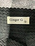 Ginger G. 100% Polyester Chevron-herringbone Black Formal Skirt Size S - photo 4