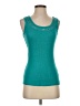 St. John's Bay Teal Sleeveless Top Size S - photo 1