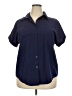 Assorted Brands Blue Short Sleeve Blouse Size 2X - photo 1