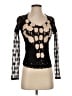 Boston Proper Black Long Sleeve Top Size XS - photo 1