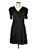 Gap 100% Rayon Solid Black Cocktail Dress Size L (tall) - photo 1