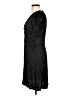 Gap 100% Rayon Solid Black Cocktail Dress Size L (tall) - photo 5
