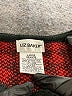 Liz Baker 100% Acrylic Houndstooth Red Jacket Size L - photo 6