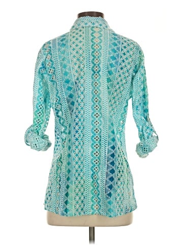 AP.NY 3/4 Sleeve Button-Down Shirt (view 2)