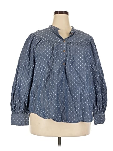 Old Navy 3/4 Sleeve Blouse (view 1)