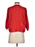 Bebe 100% Polyester Red 3/4 Sleeve Blouse Size S - photo 2