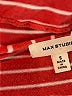 Max Studio Stripes Red Casual Dress Size S - photo 7