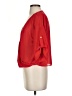 Bebe 100% Polyester Red 3/4 Sleeve Blouse Size S - photo 5