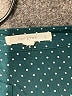 Fun2Fun 100% Polyester Polka Dots Teal 3/4 Sleeve Blouse Size L - photo 7